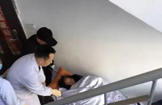 山丹县病人院后返乡